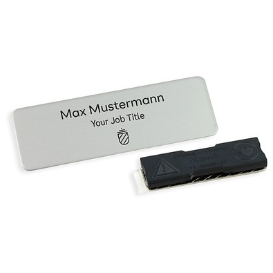 Großes Namensschild, 75 x 25 mm 