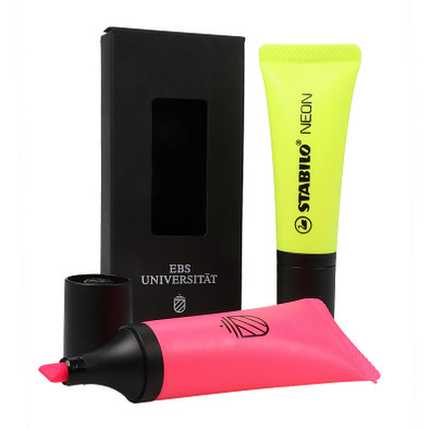 STABILO NEON 2er Karton-Etui 