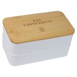 Doppel-Lunchbox ECO L1, weiß