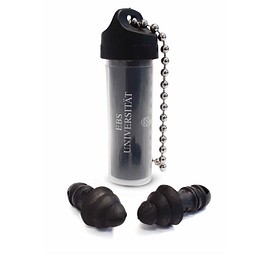 Ohrstöpsel in Kunststoffhülse mit EBS Voll-Logo